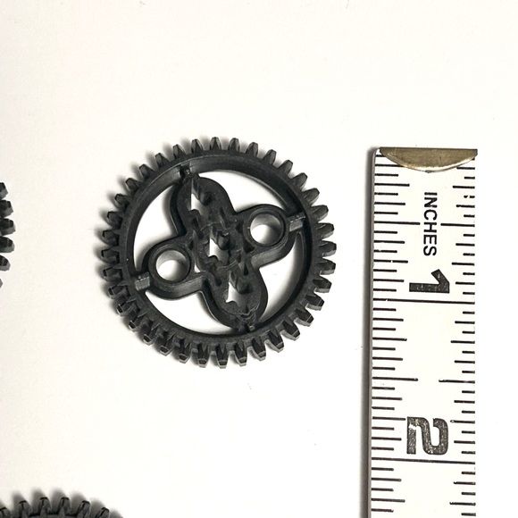 LEGO MINDSTORMS EV3 31313 Lot of Black Cogs Replacement Parts - Picture 2 of 3